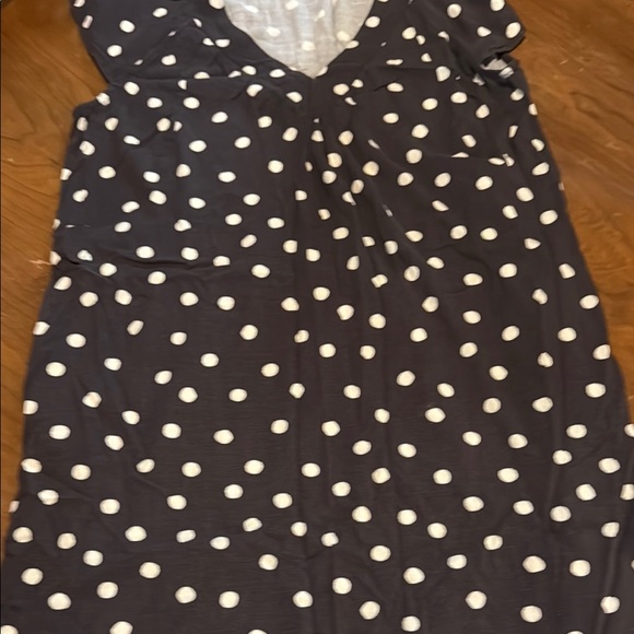 LuLaRoe Black and White Polka Dot Dress - Picture 10 of 15